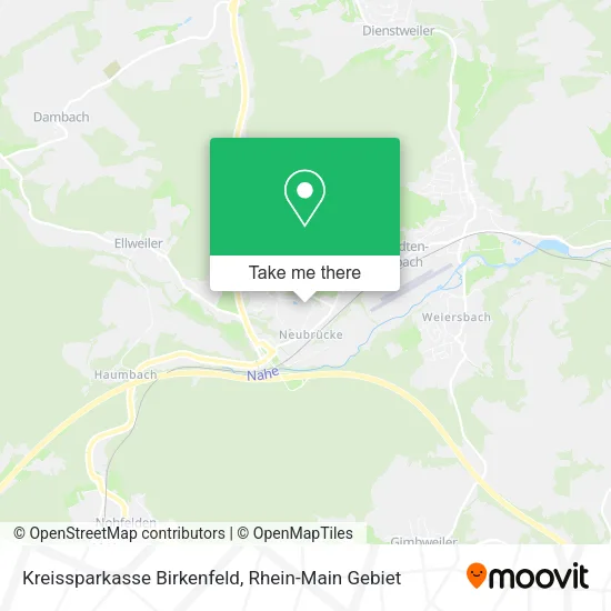 Карта Kreissparkasse Birkenfeld
