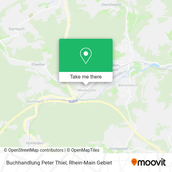 Buchhandlung Peter Thiel map