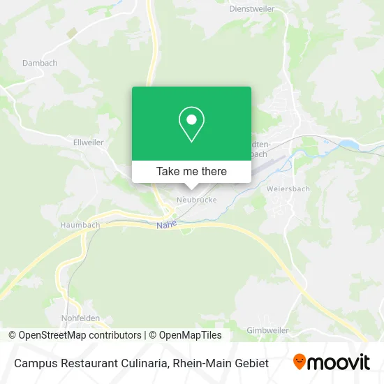 Campus Restaurant Culinaria map
