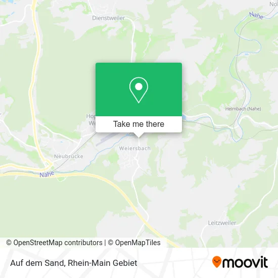 Карта Auf dem Sand