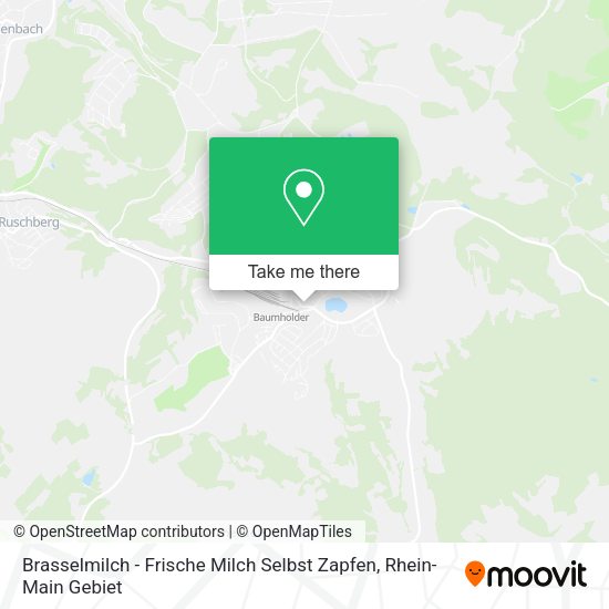 Карта Brasselmilch - Frische Milch Selbst Zapfen