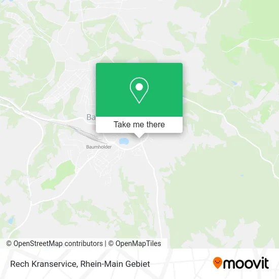 Карта Rech Kranservice
