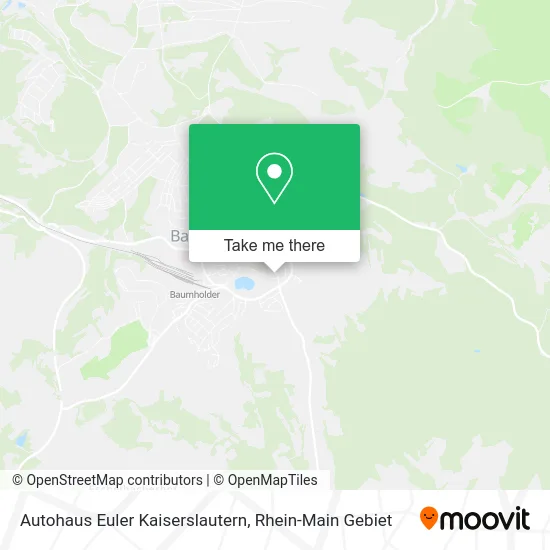 Карта Autohaus Euler Kaiserslautern