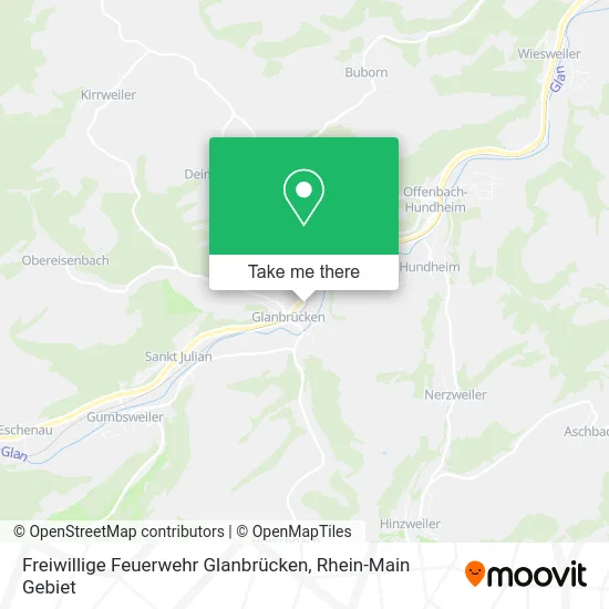 Карта Freiwillige Feuerwehr Glanbrücken