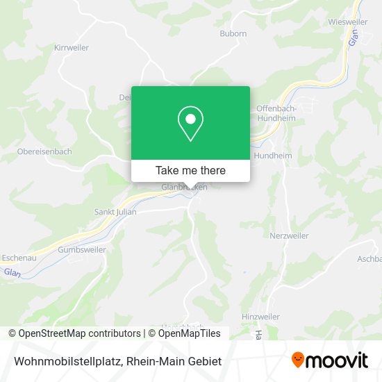 Карта Wohnmobilstellplatz
