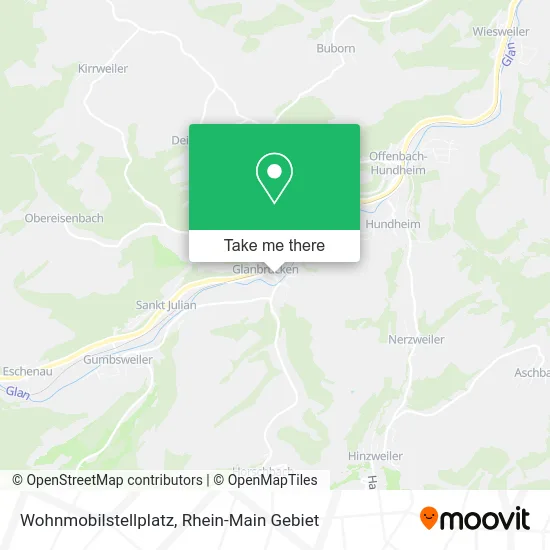 Карта Wohnmobilstellplatz