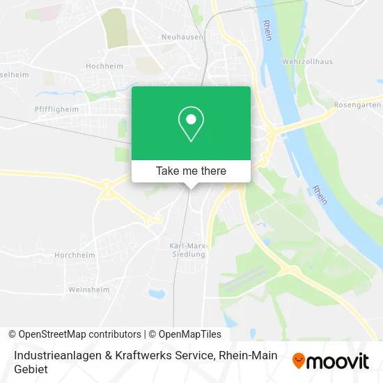 Карта Industrieanlagen & Kraftwerks Service
