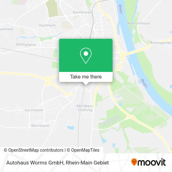 Карта Autohaus Worms GmbH