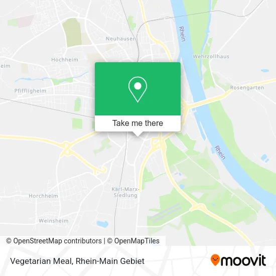 Карта Vegetarian Meal