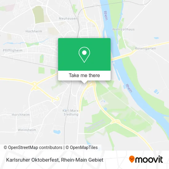 Карта Karlsruher Oktoberfest
