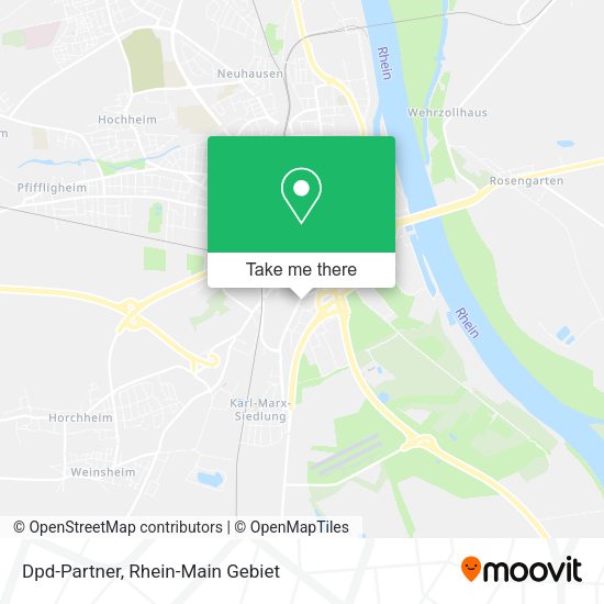 Карта Dpd-Partner
