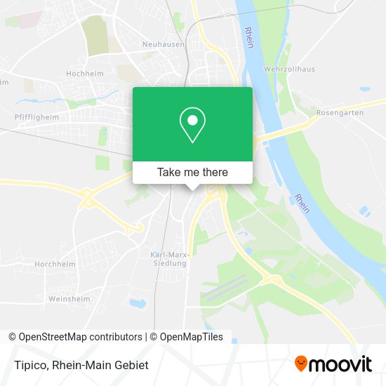 Карта Tipico
