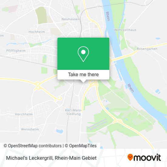 Карта Michael's Leckergrill