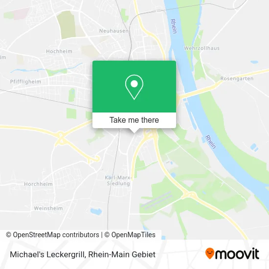 Michael's Leckergrill map