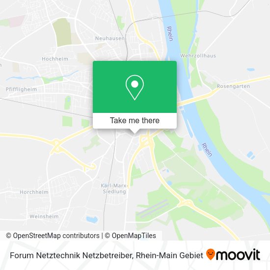 Карта Forum Netztechnik Netzbetreiber