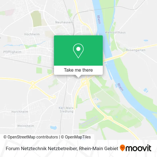 Карта Forum Netztechnik Netzbetreiber