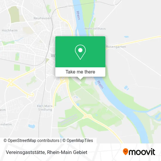Карта Vereinsgaststätte