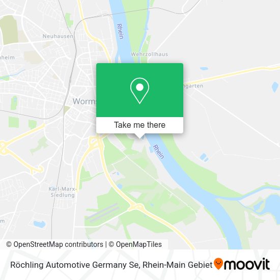 Карта Röchling Automotive Germany Se