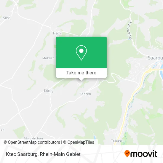 Карта Ktec Saarburg