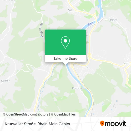 Карта Krutweiler Straße