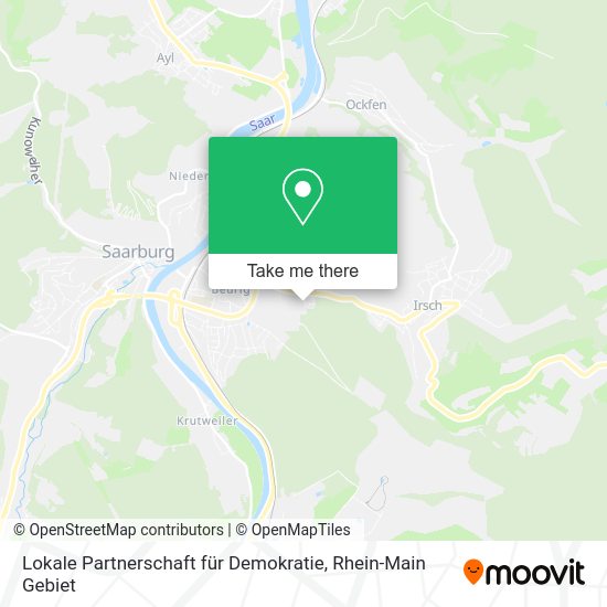 Карта Lokale Partnerschaft für Demokratie