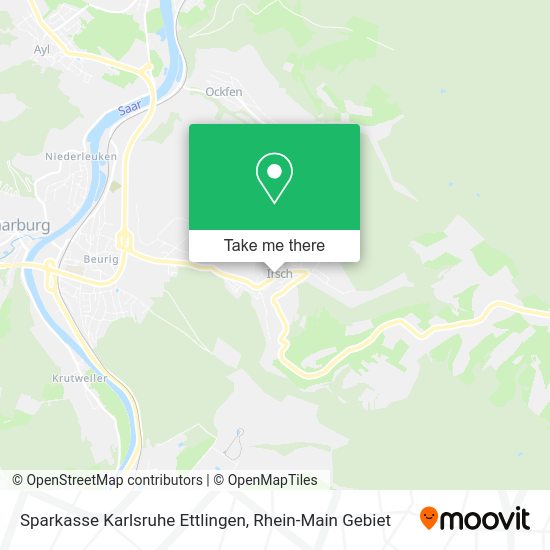 Карта Sparkasse Karlsruhe Ettlingen