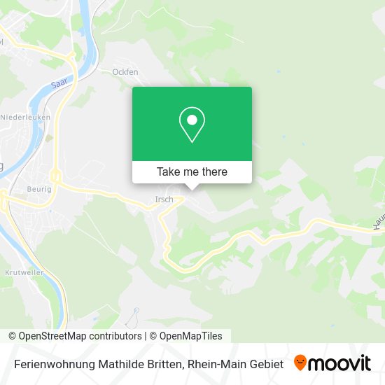 Карта Ferienwohnung Mathilde Britten