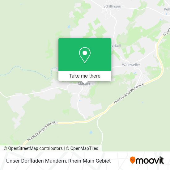 Карта Unser Dorfladen Mandern