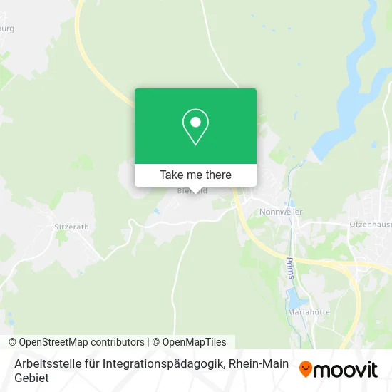 Карта Arbeitsstelle für Integrationspädagogik