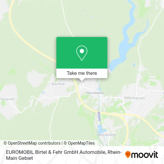 EUROMOBIL Birtel & Fehr GmbH Automobile map