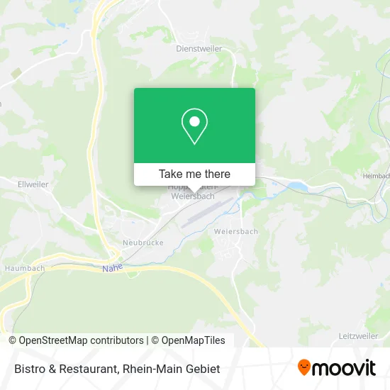 Карта Bistro & Restaurant