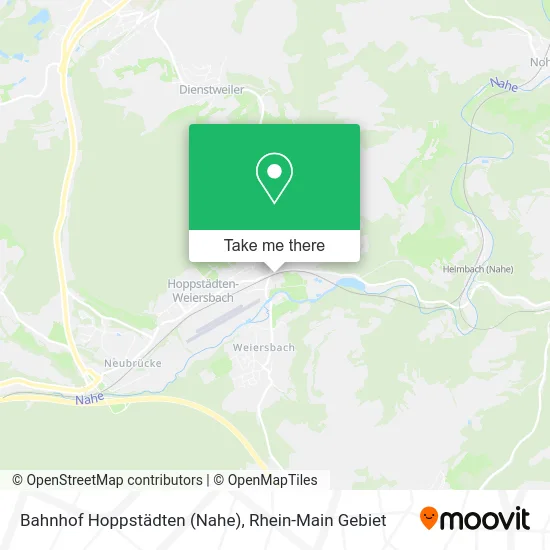 Bahnhof Hoppstädten (Nahe) map