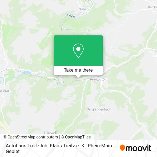 Карта Autohaus Treitz Inh. Klaus Treitz e. K.