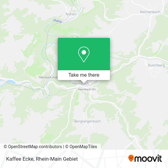 Карта Kaffee Ecke