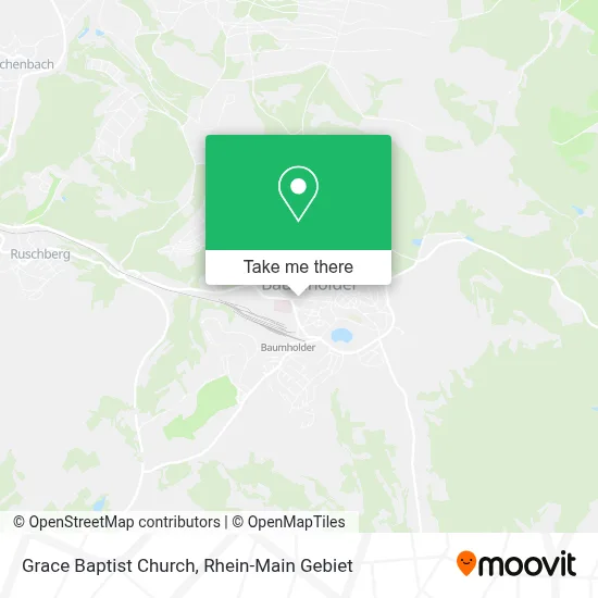 Grace Baptist Church map