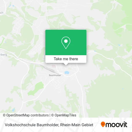 Карта Volkshochschule Baumholder