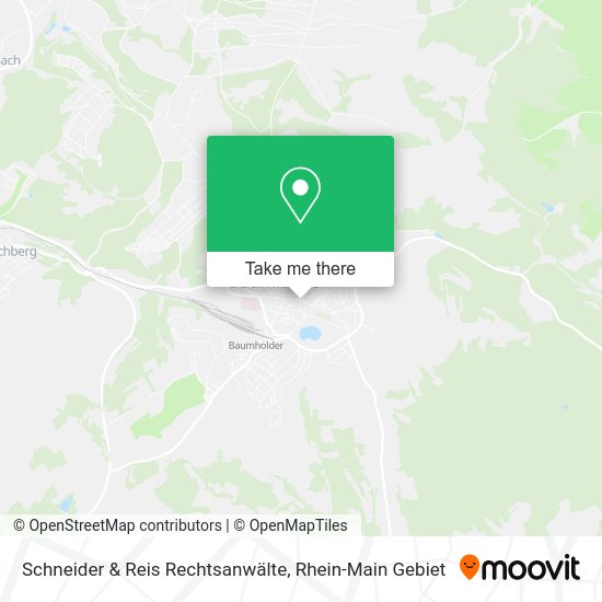 Карта Schneider & Reis Rechtsanwälte