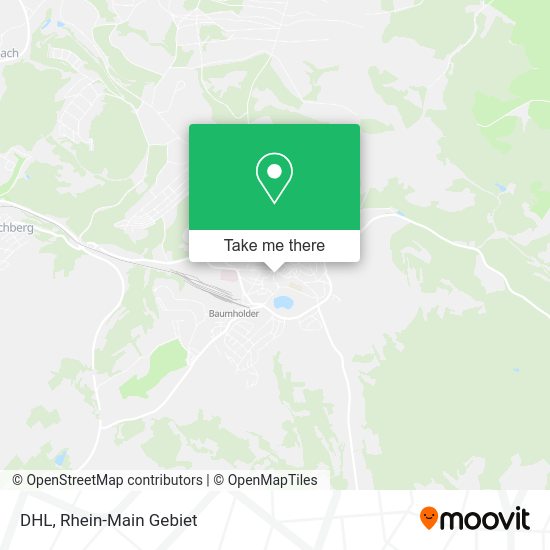Карта DHL