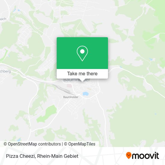 Карта Pizza Cheezi