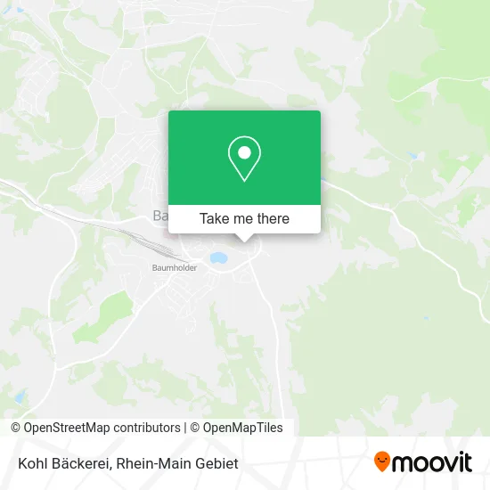 Карта Kohl Bäckerei