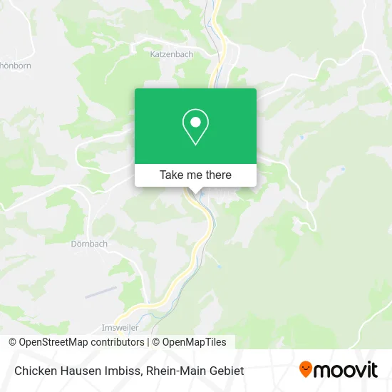 Карта Chicken Hausen Imbiss