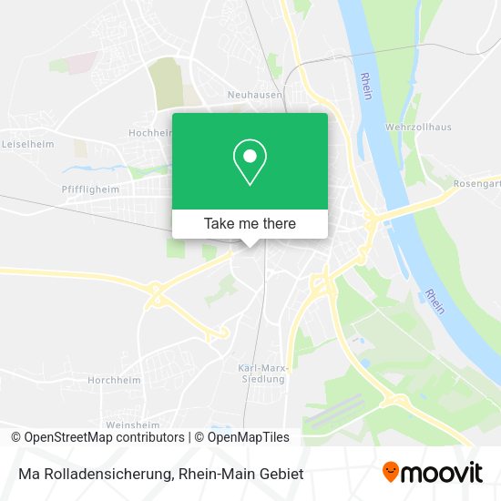 Карта Ma Rolladensicherung