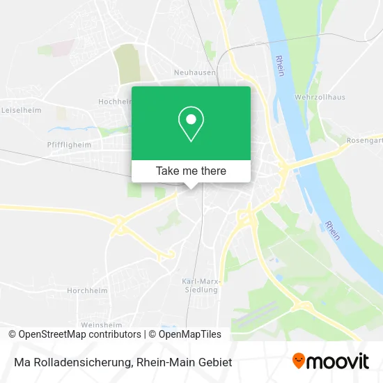 Карта Ma Rolladensicherung
