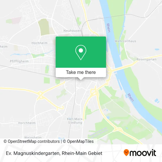 Карта Ev. Magnuskindergarten