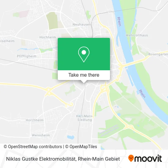 Карта Niklas Gustke Elektromobilität