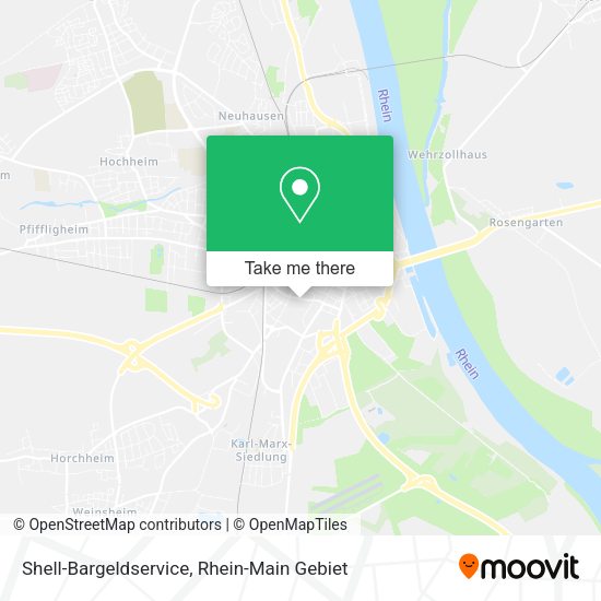 Карта Shell-Bargeldservice