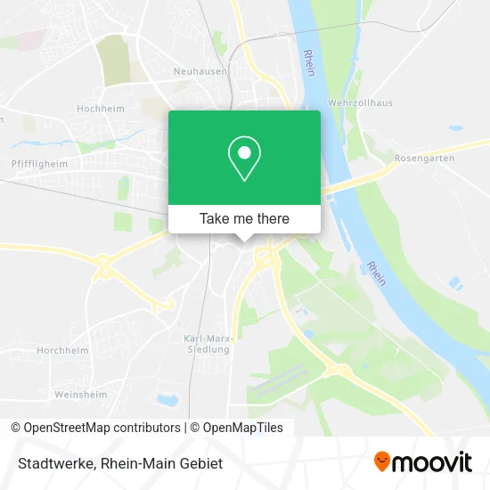 Карта Stadtwerke