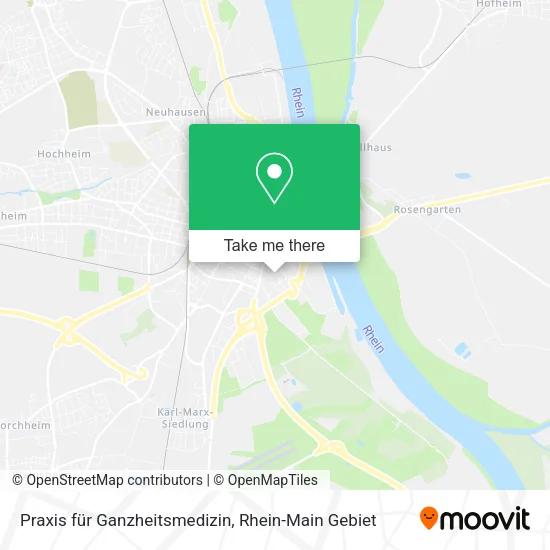 Карта Praxis für Ganzheitsmedizin