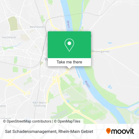 Карта Sat Schadensmanagement