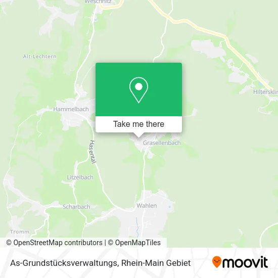 Карта As-Grundstücksverwaltungs